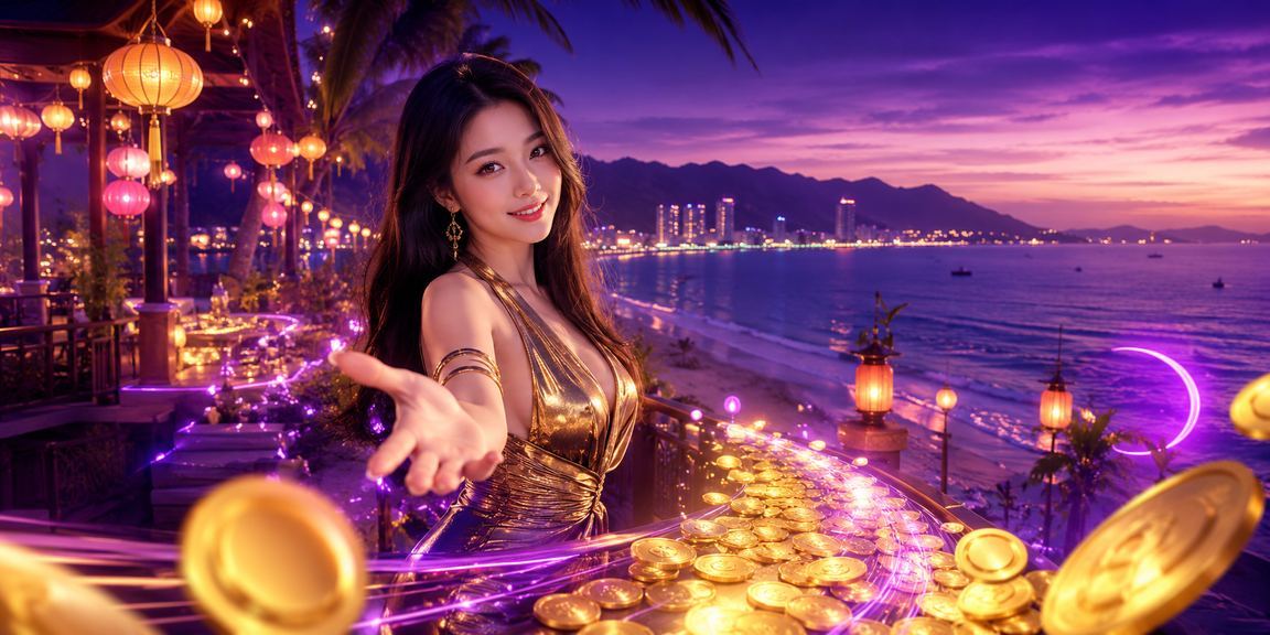 Khung cảnh đèn lồng Đà Nẵng với người dùng tham gia casino và đặt cược trực tuyến