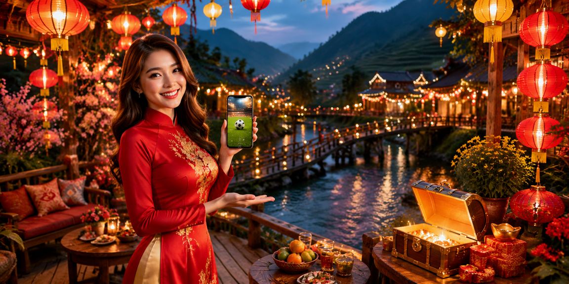Khung cảnh người dân Sapa theo dõi bóng đá tại chợ đêm